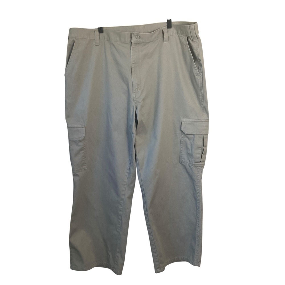Dickies Pants Men 42x30 (Fits 42x29)‎ Khaki Cargo Pocket Straight Leg Workwear